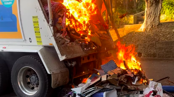 Who Pays When a Battery Fire Destroys a Garbage Truck? California Is Shifting the Debate.